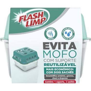 Imagem de Flash Limp - Evita Mofo Reutilizável Com Refil Extra 400 G (800G Total) - AMO1843