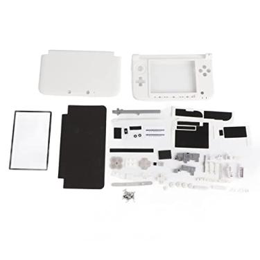 Imagem de Capa de carcaça completa, peças de reparo de carcaça completa, kit de substituição de reparo completo para 3DS XL (branco)