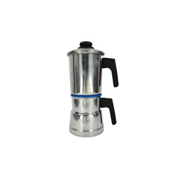 Imagem de Cafeteira Mini 400ml Tipo Italiana em alumínio polido.