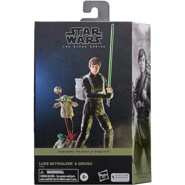 Imagem de Star Wars The Black Series Luke Skywalker E Grogu - F8345