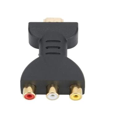 Imagem de ZYuoo Adaptador HDMI para AV - HDMI para RGB para conversor de componentes 1080p adaptador de sincronização de áudio e vídeo