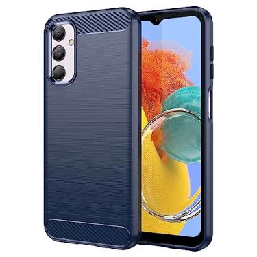 Imagem de Capas para Samsung Galaxy M14 5G.Caso básico,Botão de pressão flexível / 360 ° Proteção completa,Anti-fingerpirnts