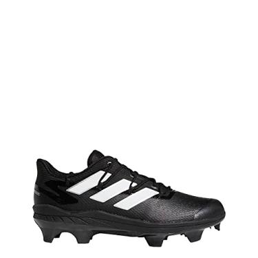 Imagem de adidas Tênis de beisebol Adizero Afterburner 8 Pro TPU, Preto/branco/prata metálico, 13