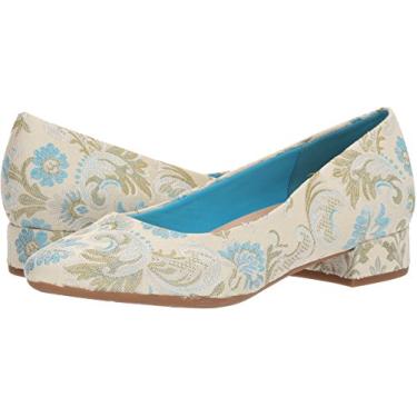 Imagem de Easy Spirit Caldise Bomba feminina, Pale Blue Multi, 9 Wide