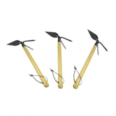 Imagem de 3 Pcs. Sachos Duplos Coração/Rastelo Corneta Cabo 40Cm