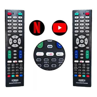 Imagem de Controle Remoto Para Smart Tv Philco Ptv32g52s Netflix Youtb - Leon