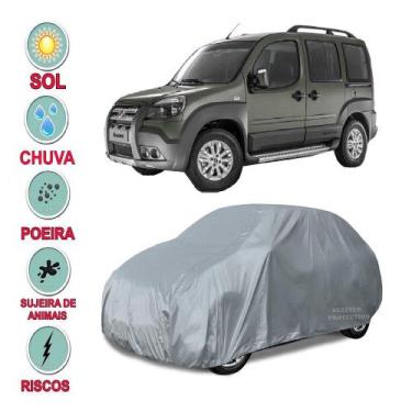 Imagem de Capa cobrir carro Doblo 100% Impermeável Proteção Total Bezzter