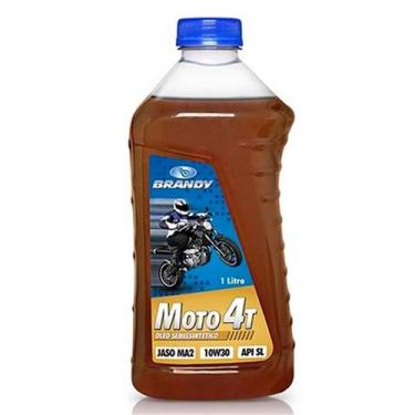 Imagem de Óleo 4 Tempo Brandy 10w 30 Semi Sintético 1 Litro - Serjão Motopeças