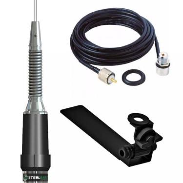 Imagem de Antena Móvel VHF Mola na Base 100w 134-174mhz 1,41 metros Ap0189 Supor