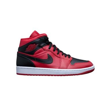 Imagem de Jordan Mens Jordan 1 Mid 554724 660 Reverse Bred - Size 12