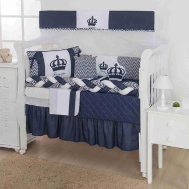 Imagem de Kit de berco masculino e feminino nuvem de amor principe e princesa co