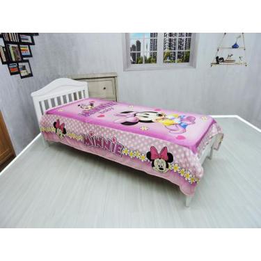 Imagem de Manta Cobertor Minnie Baby Solteiro Ultrasoft Macia Infantil - Fantasi