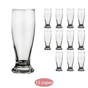 Imagem de Jogo 12 copos 300ml Vidro Tradicional Nadir Bar Chopinho - NADIR FIGUE