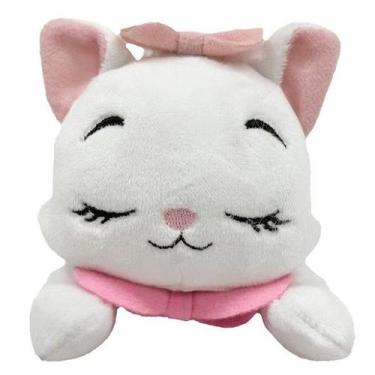 Imagem de Pelucia Disney Chaveiro Clipon Dormindo Marie 12CM FUN