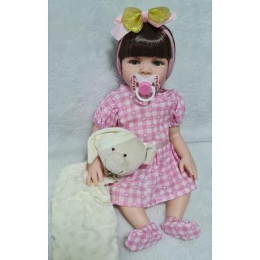 Imagem de Bebê Reborn Silicone Hora do Banho - Nylon baby 