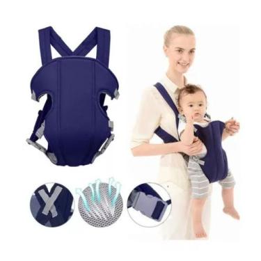 Imagem de Canguru Carregador Bebe BolsaNeném Costas Reforçado Mochila 3 em 1 Beb