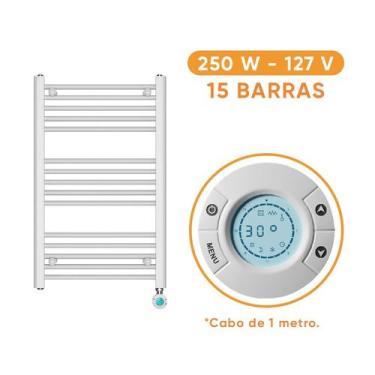 Imagem de Toalheiro Elétrico Digital Avonflow Branco - 250W / 127 V