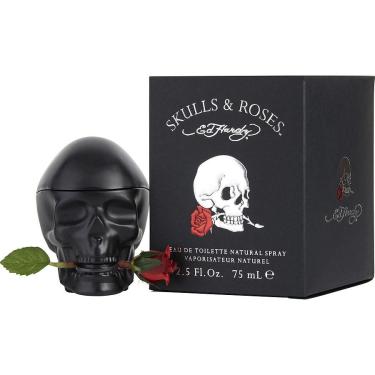 Imagem de Perfume Masculino Ed Hardy Skulls & Roses Christian Audigier Eau De Toilette Spray 75 Ml