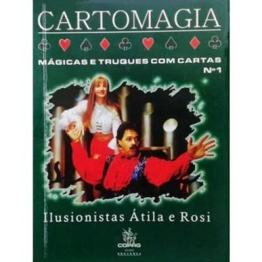 Imagem de Livro Cartomagia Mágicas e truques com cartas - Átila e Rosi