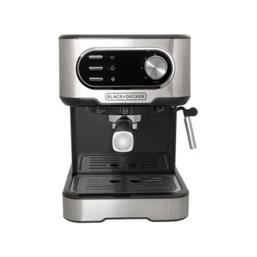 Imagem de Cafeteira Espresso Black+Decker CE1100G Multifunções Gourmand Gris - Inox