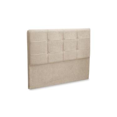 Imagem de Cabeceira Cama Box Casal Queen 160cm London Veludo Bege - JS Móveis, B