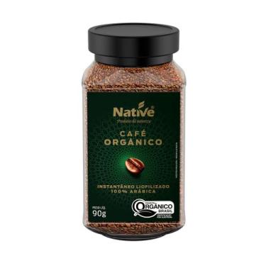 Imagem de Café Orgânico Instantâneo Liofilizado 90g - Native