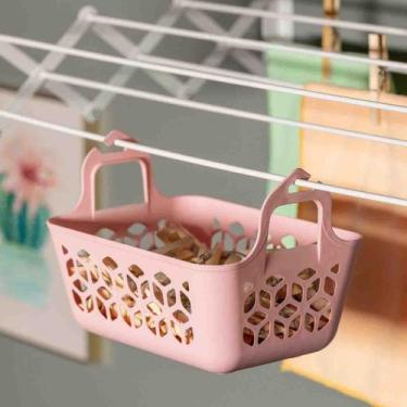 Imagem de Cesto Para Prendedor De Roupas Cesto Multiuso Plástico UZ - Uz Utilida