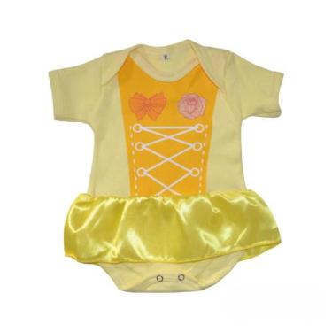 Imagem de Body Halloween Fantasia da Princesa Bela Para Bebê - MFX, M