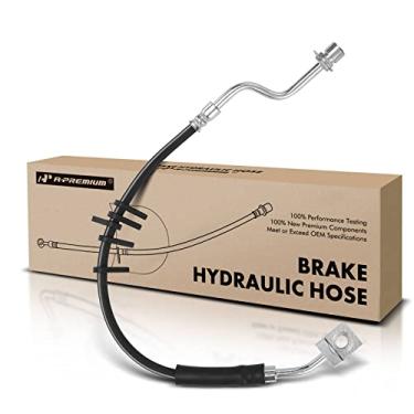 Imagem de A-Premium Mangueira hidráulica de freio de passageiro traseiro compatível com modelos selecionados Chevy, GMC e Isuzu - C6500/C7500 Kodiak, T6500, T7500, C6500/C7500 Topkick, FTR, FVR, HTR, HVR -