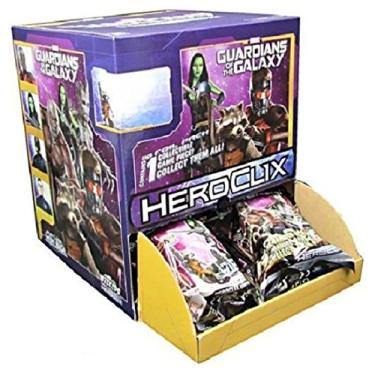 Imagem de WizKids Marvel HeroClix: Guardians of The Galaxy Movie Gravity Feed Display (24)