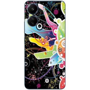 Imagem de Capa Adesivo Skin058 Verso Para Xiaomi Poco C65 (2023) - KawaSkin