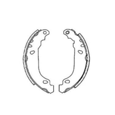 Imagem de Sapata Freio 207 1.6 Sistema Bosch Pg202Cp Fras Le - FRASLE