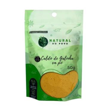 Imagem de Caldo de Galinha em Pó Saboroso Natural Do Povo Pouch 50g