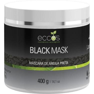 Imagem de Black Mask - Máscara de Argila Preta 400g Eccos