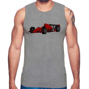 Imagem de Regata Carro de Corrida - Foca na Moda, Cinza, G
