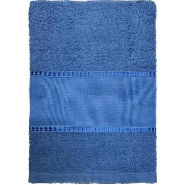 Imagem de Toalha De Banho Avulsa Para Bordar A Mão Ponto Cruz 65x130cm - Dugu, A