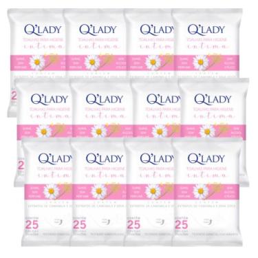 Imagem de Kit C12 Toalhas Higiene Íntima Descartável Suave - Q Lady - PROCTER   