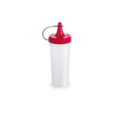 Imagem de Bisnaga Plástica para Molho Ketchup Maionese Mostarda 280 ml com Tampa