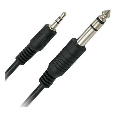 Imagem de Cabo De Audio P2 Stereo X P10 Stereo 2 Metros Preto - Star Cable