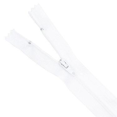 Imagem de Zíper de Nylon Fixo - 60 cm - CÍRCULO, 501 BRANCO