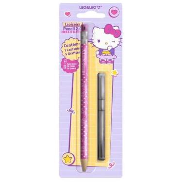 Imagem de Lapiseira 2,0 mm Hello Kitty com Apontador e Grafite LeoLeo - Leonora,
