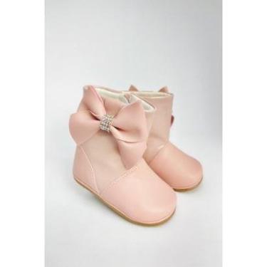 Imagem de Bota Infantil Ibaby Cano Alto Verniz Blogueirinha Menina-Feminino