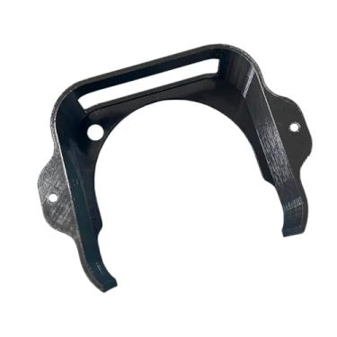 Imagem de TEYOUYI Suporte embaixo da mesa para Mac mini M4/M4 Pro 2024, suporte de armazenamento que economiza espaço com parafusos, prenda ou esconda seu computador desktop Mini M4 embaixo da mesa