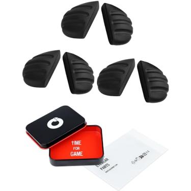 Imagem de OWORK 3 pares de protetores de nariz para óculos de sol de silicone ultra macio para Maui Jim Makaha MJ405/Sandy Beach MJ408/Ho'okipa MJ407/Banyans MJ412-70 mm, kit de substituição de óculos