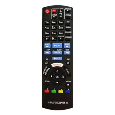 Imagem de Substitua o controle remoto do leitor de Blu-ray N2QAYB001023 para leitor de DVD PANASONIC Blu-ray Disc DMP-BDT270 DMP-BDT271 DMP-BD93 DMP-BDT27 DMP-BD903 DMP-BDT280 DMPBDT271 DMP-BD94 DMPBDT2700