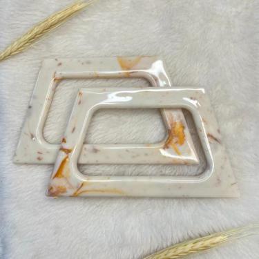 Imagem de Alça de Resina Trapézio (PAR) lançamento - Elegance Armarinho e Aviame