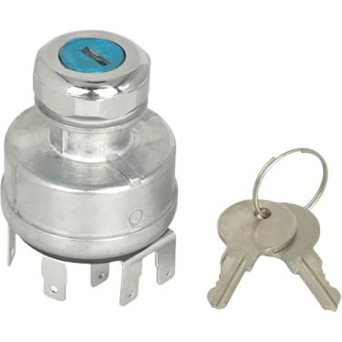 Imagem de XYZIL Interruptor de ignição com chave 167603R91 468438C91 344688C91 compatível com caminhão escoteiro internacional série 4900 4700 compatível com Jeep Wagoneer Commando CJ5 CJ5A CJ6 CJ6A DJ5