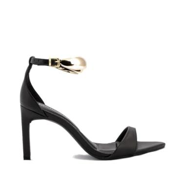 Imagem de Sandália Salto Mariotta Bico Folha Belle