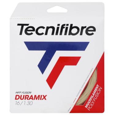 Imagem de Corda Tecnifibre Duramix 16 1.30mm - Set Individual - Branca