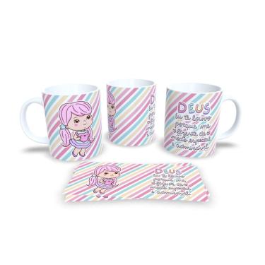 Imagem de Canecas Evangélicas Personalizadas Fé e Inspiração em Cada Gole